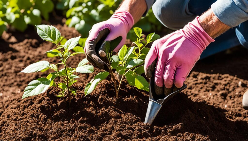 rose planting