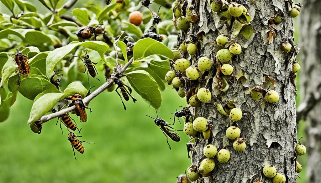 signs of insect damage