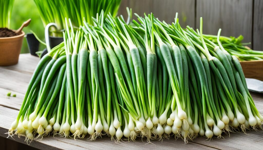 spring onion varieties