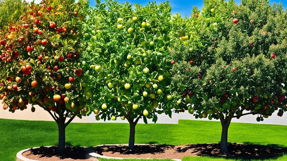 sunlight requirements for fruit trees