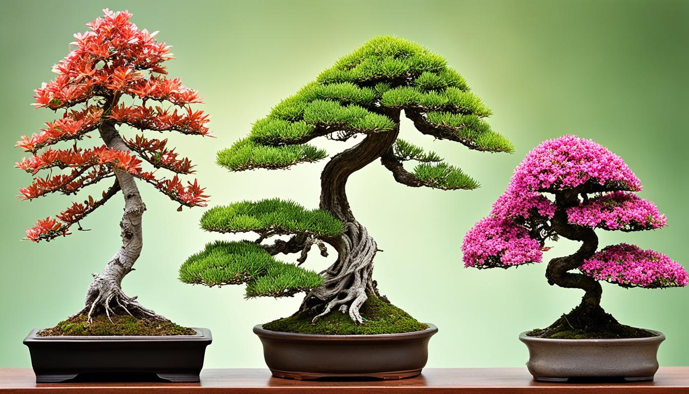 types of bonsai trees species