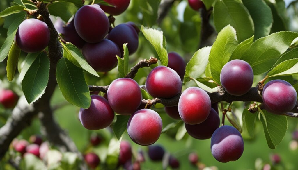 types of plum trees