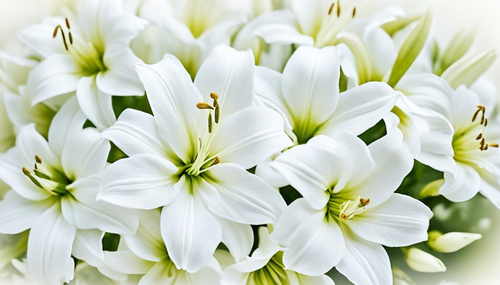 white flowers